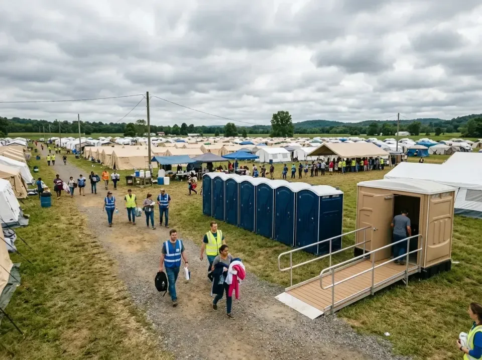 disaster-relief-camp-restrooms-010 — frequently asked questions, Dumpster & Portable Bathrooms Rental in Hypoluxo, FL